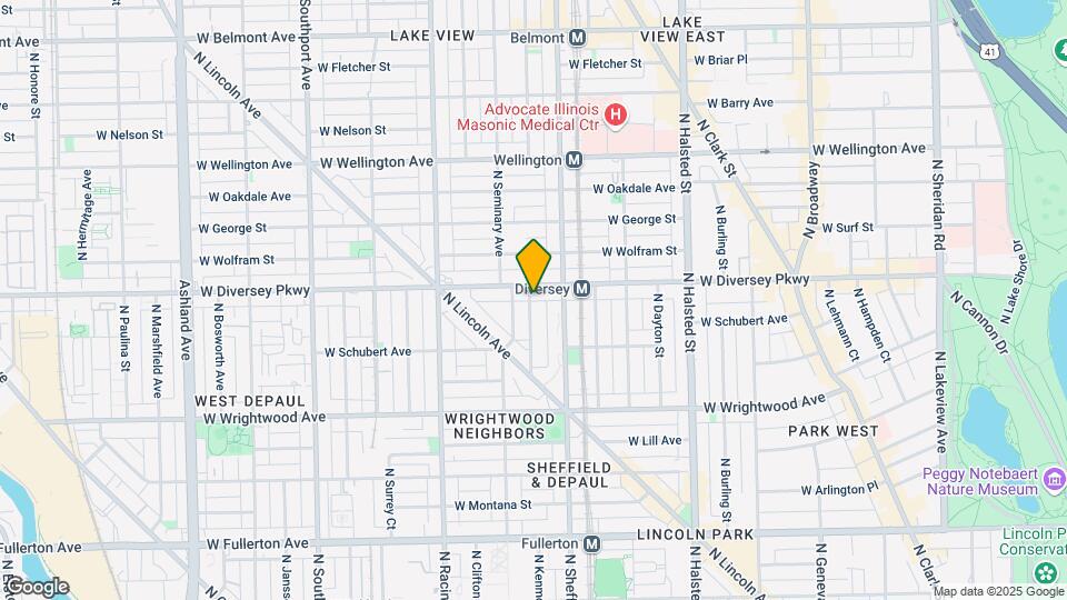 2779 N Kenmore Ave Map and Location Details