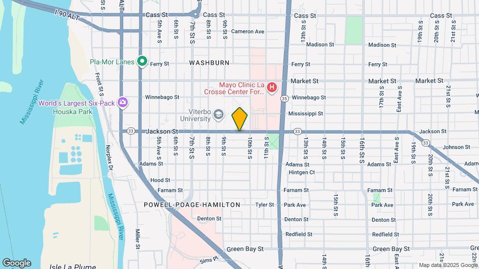 928 Jackson St Map and Location Details