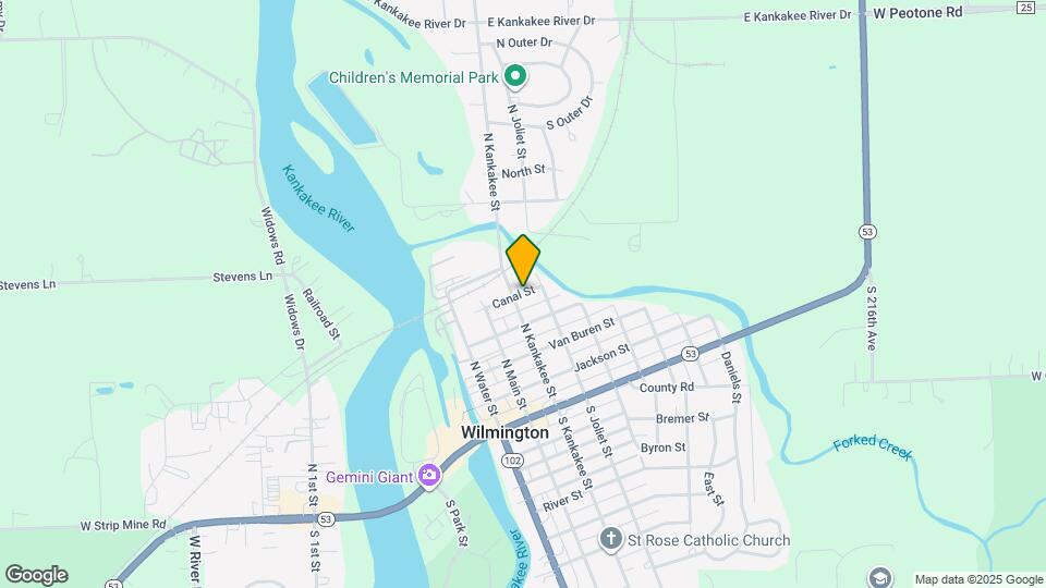 311 Canal St Map and Location Details