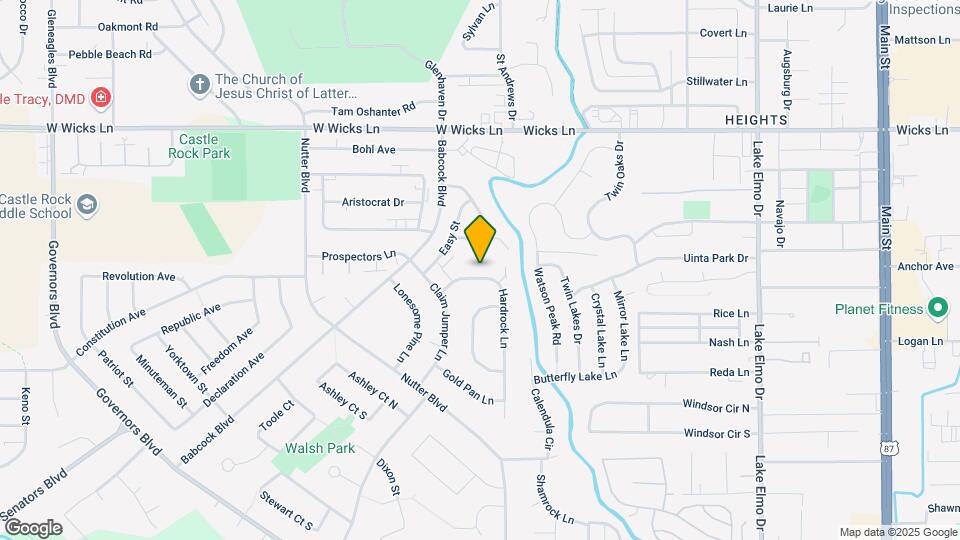 1359 Hardrock Ln Map and Location Details