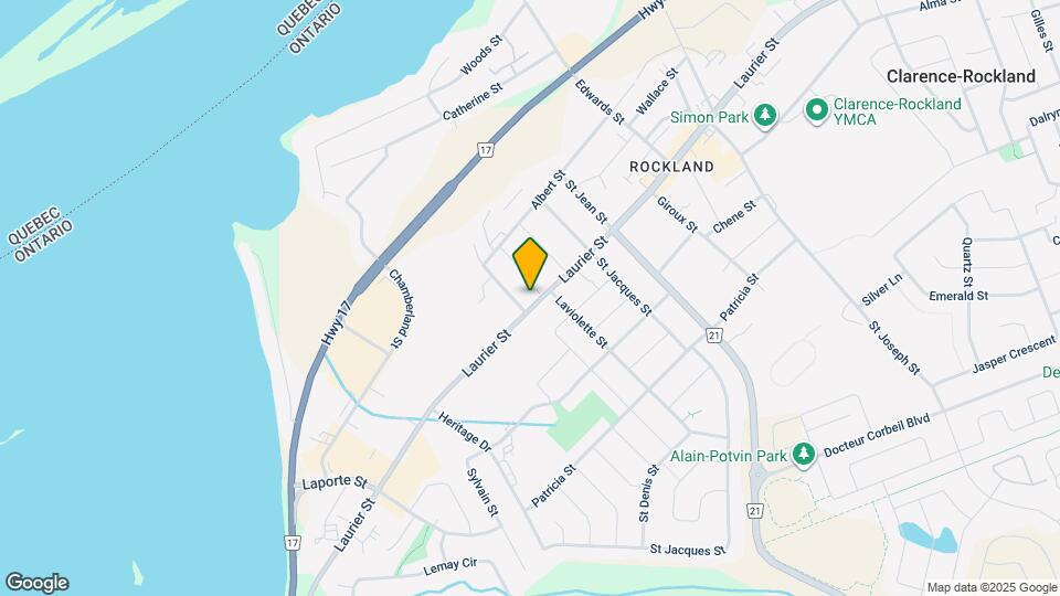 2526 Laurier St Map and Location Details