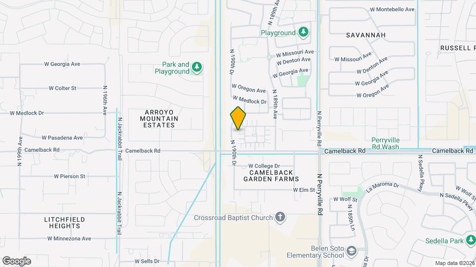 5040 N 189th Glen Mapa y Detalles de la Ubicación