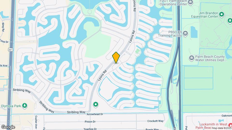 2930 Rio Claro Dr S Map and Location Details