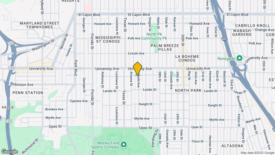 3784 Arnold Ave Map and Location Details