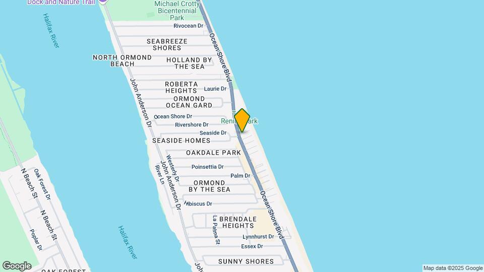 1509 Ocean Shore Blvd Map and Location Details