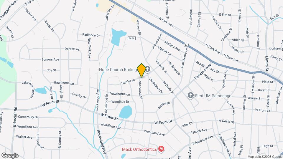 1533 Sherwood Dr Map and Location Details