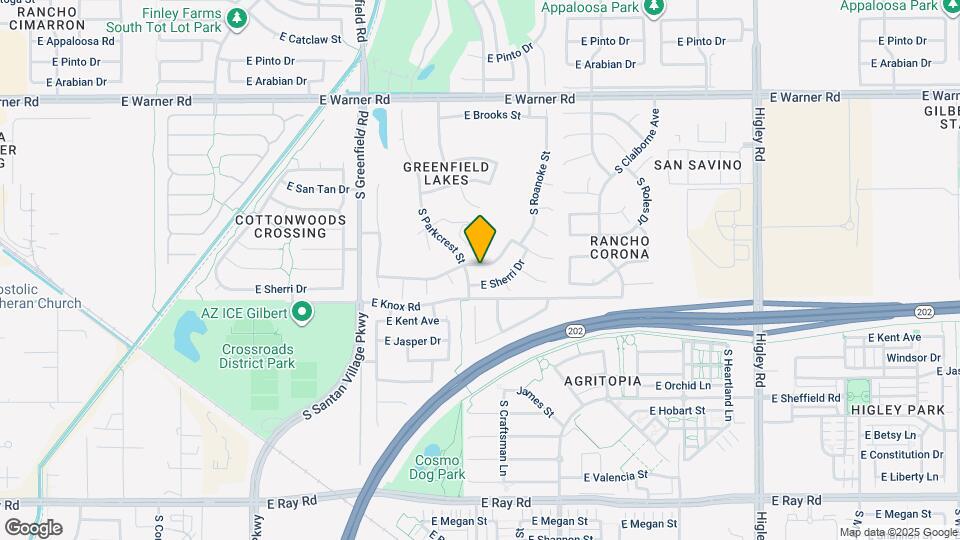 2633 E Calle Del Norte Dr Map and Location Details