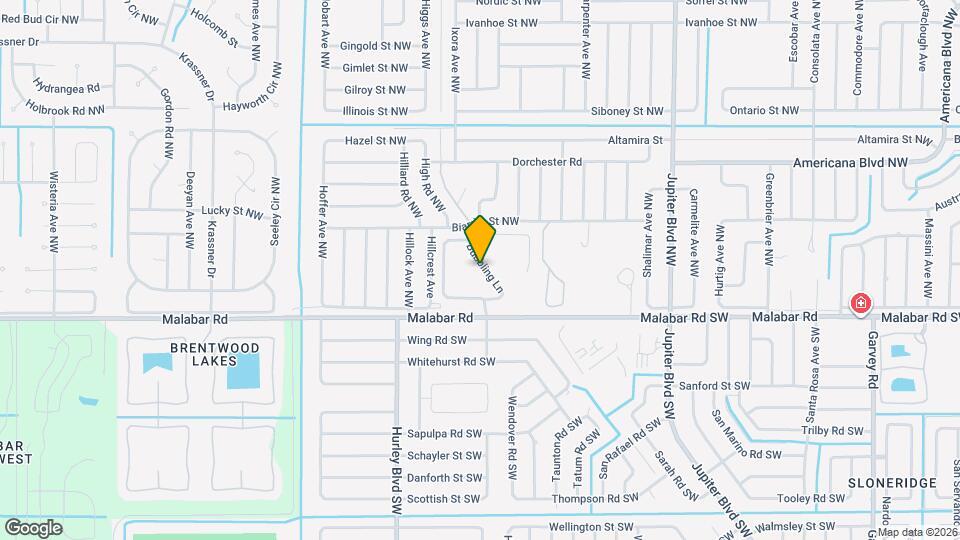 218 Bubbling Ln Map and Location Details