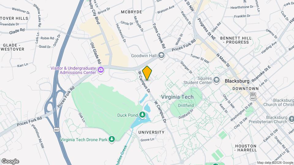 1085 Balsam Ln Map and Location Details