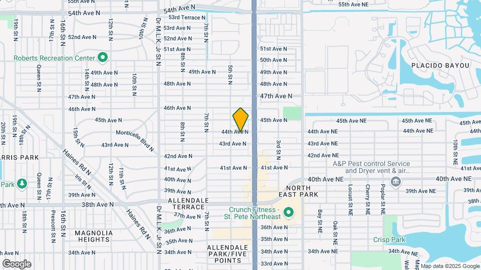 450 44th Ave N Map and Location Details