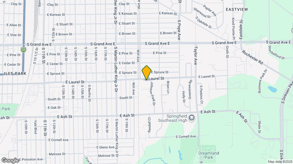 2014 E Laurel St Map and Location Details