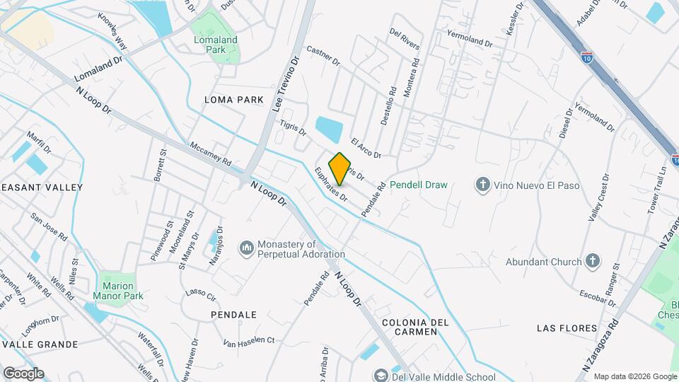 8541 Euphrates Dr Map and Location Details