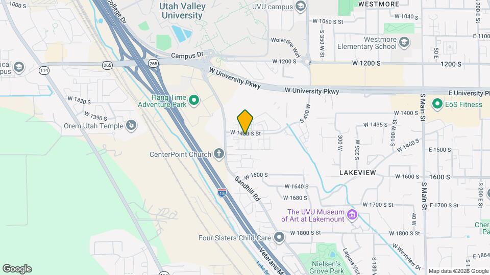 617 W 1430 S St Map and Location Details