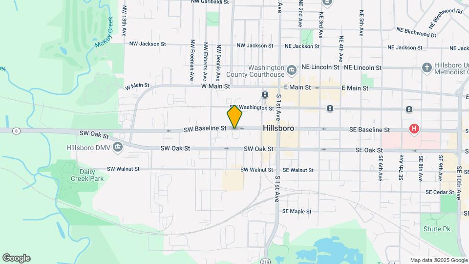 316 W Baseline Mapa y Detalles de la Ubicación