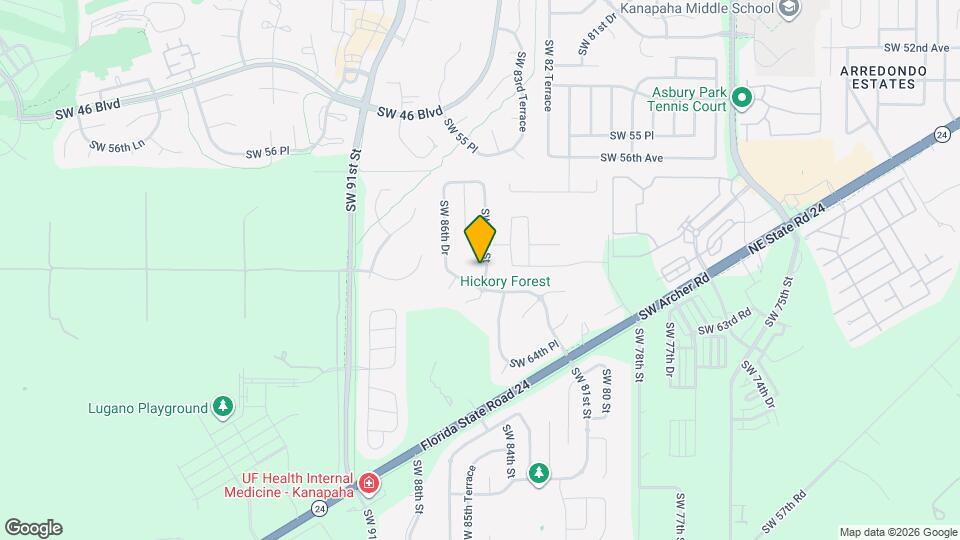 6106 SW 85th St Map and Location Details