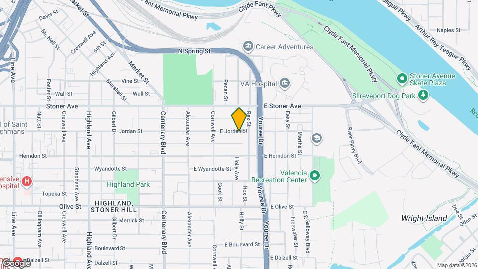 261 E Jordan St Map and Location Details