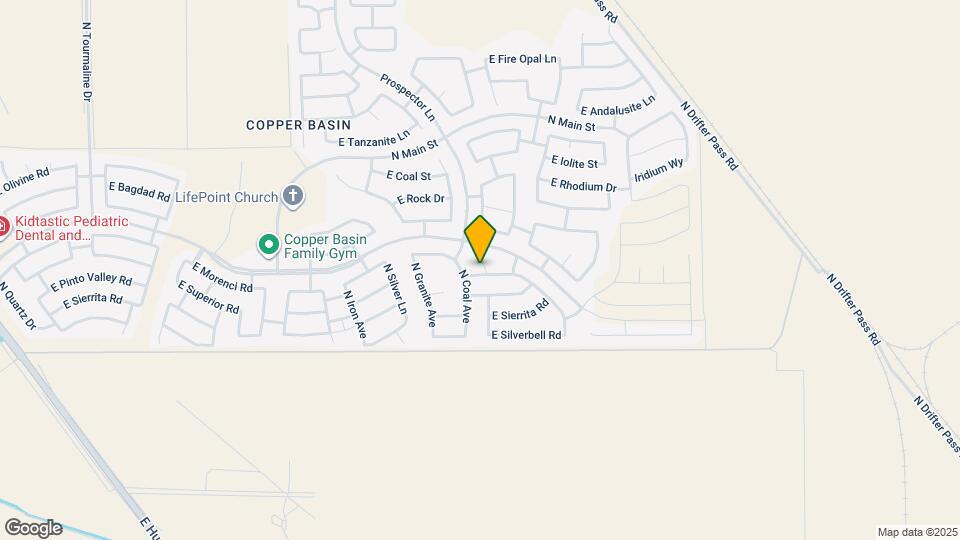 28214 N Quartz Way Map and Location Details