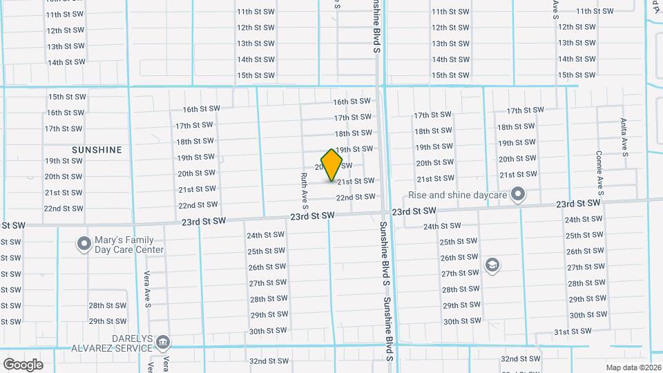 3209 21st St SW Map and Location Details