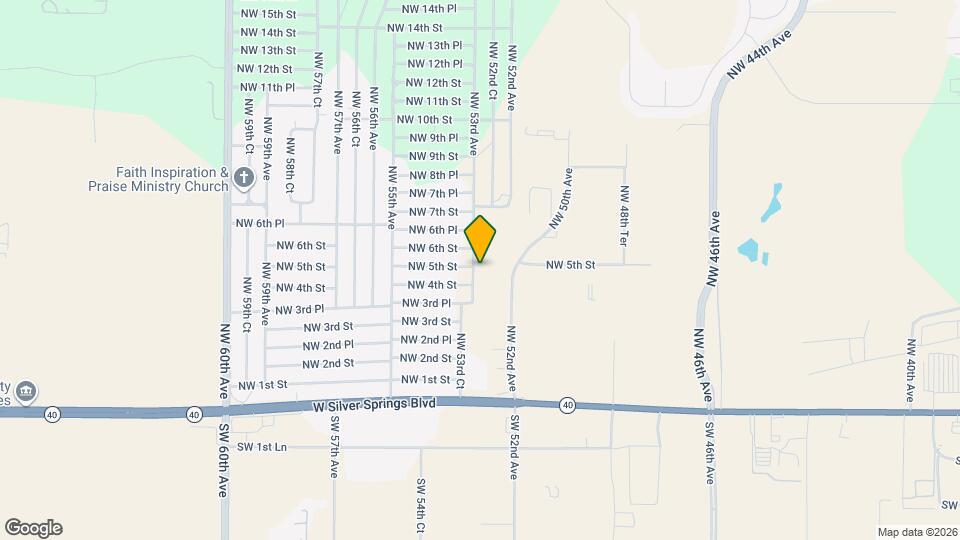 497 NW 53rd Ave Map and Location Details