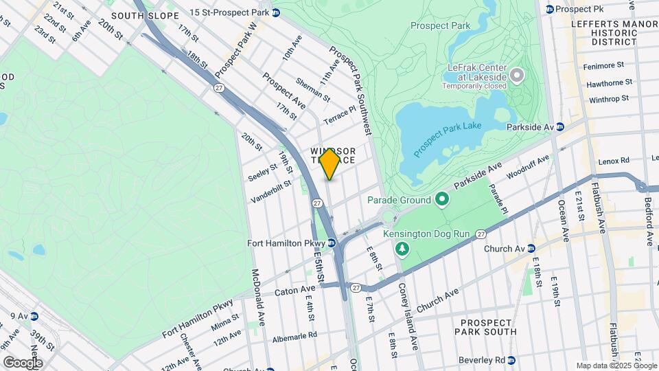 1241 Prospect Ave, Unit 1 Mapa y Detalles de la Ubicación