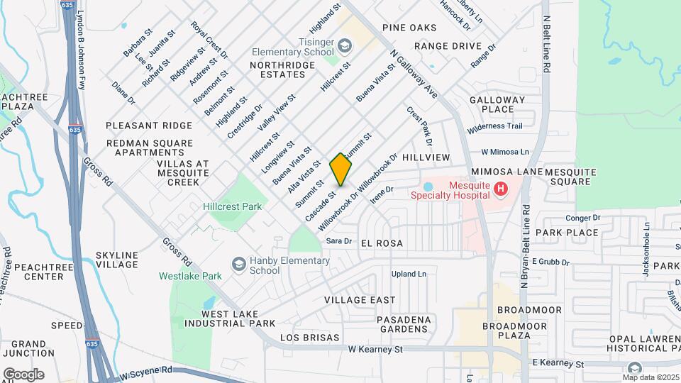 1422 Cascade St Map and Location Details
