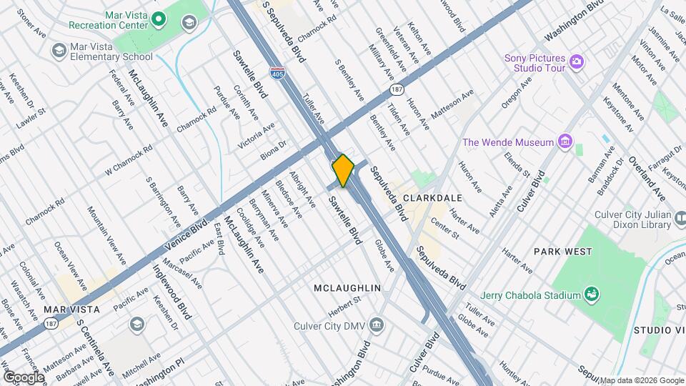3919 Globe Ave Map and Location Details