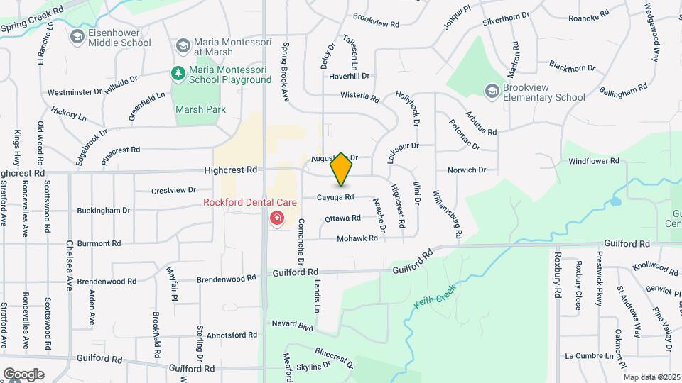 4720 Cayuga Rd Map and Location Details