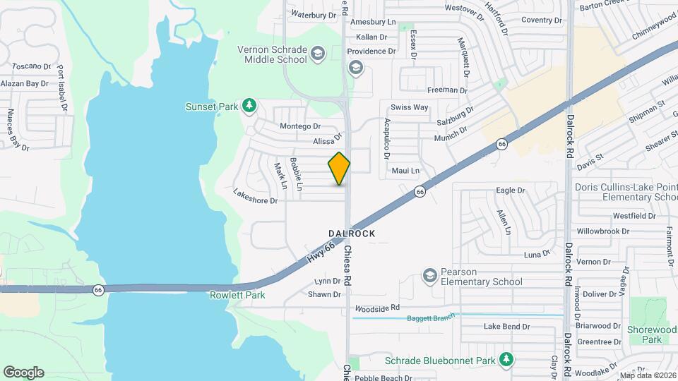 7306 Timberline Dr Map and Location Details