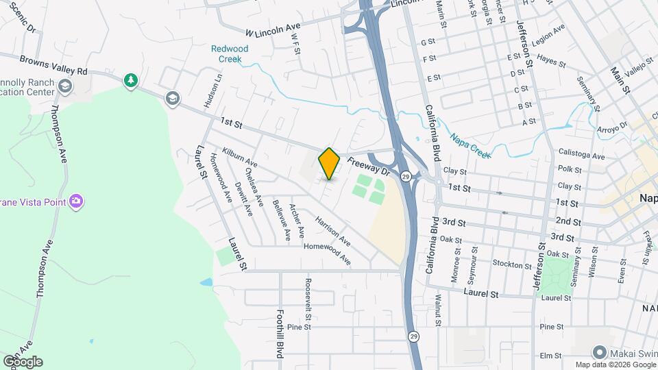 140 Valley Oak Dr Map and Location Details