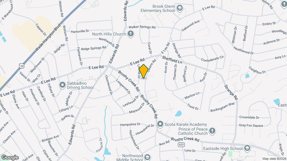 13 Owens Rd Map and Location Details