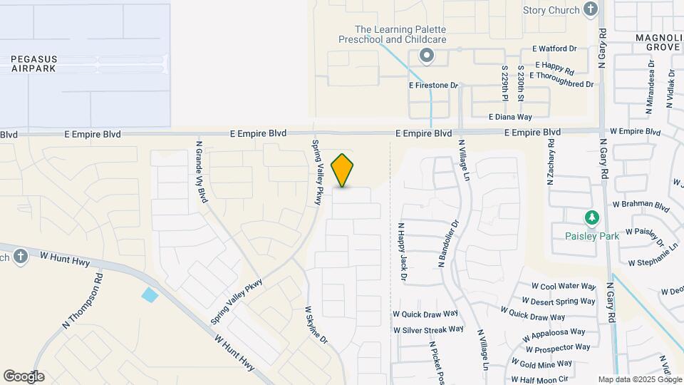 2995 W Lynx Dr Map and Location Details