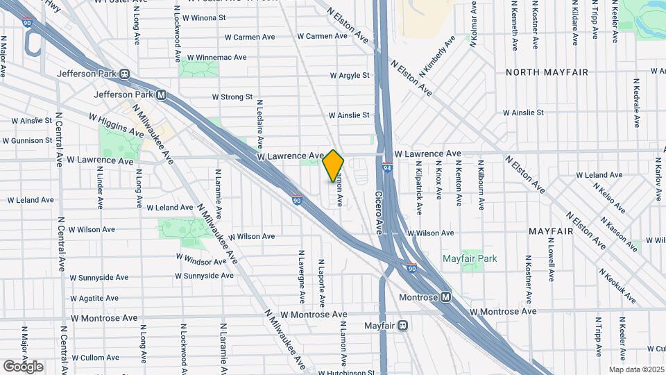 4756 N Lamon Ave Map and Location Details