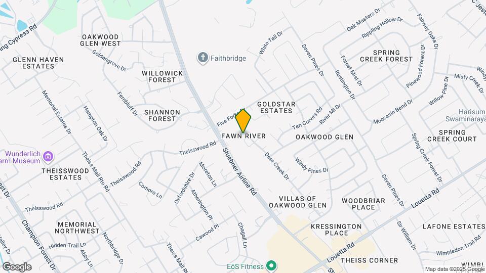 7206 N Fawn River Cir Map and Location Details