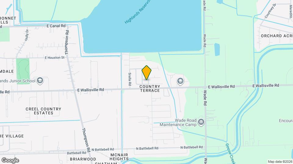 8511 Honeysuckle Map and Location Details