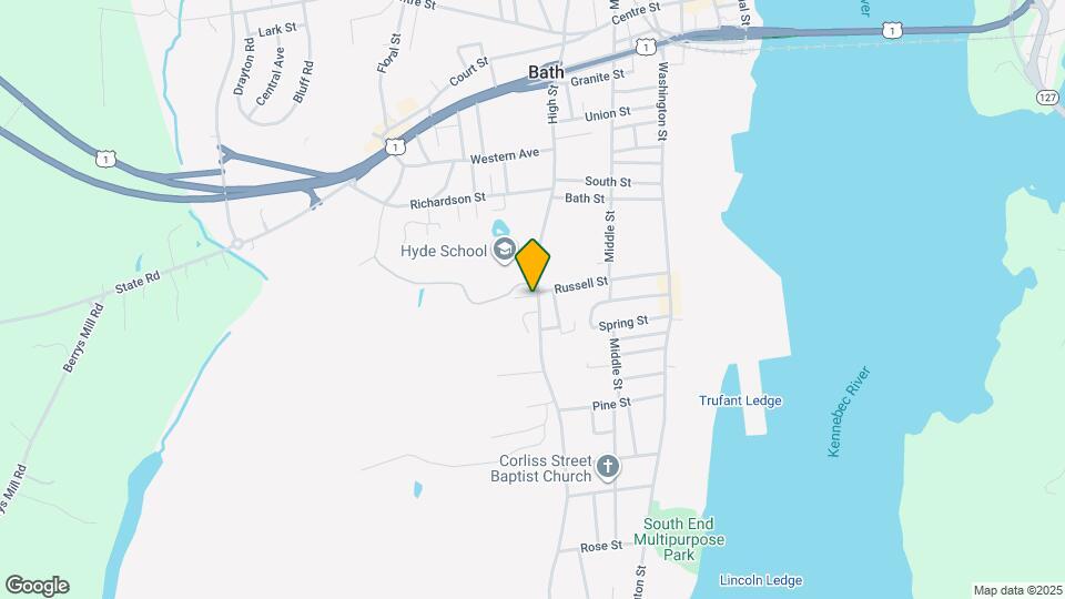 538 High St Map and Location Details