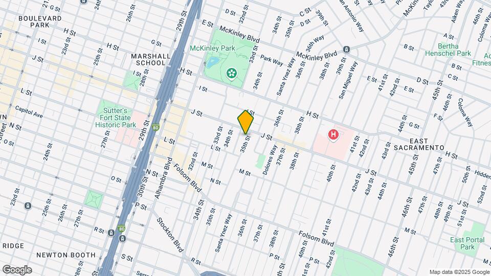 1024 35th St Mapa y Detalles de la Ubicación
