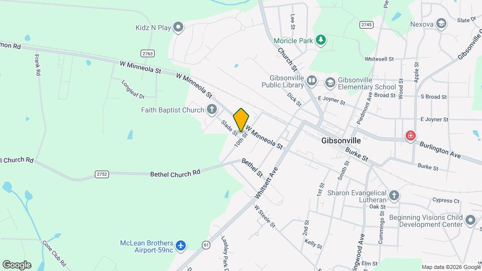 408 10th St Map and Location Details