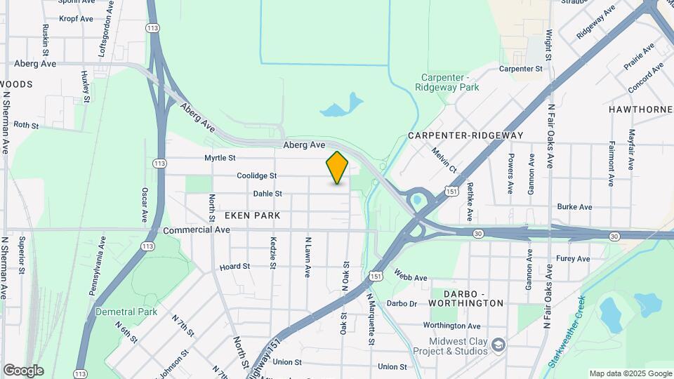 2838 Dahle St, Unit C Map and Location Details