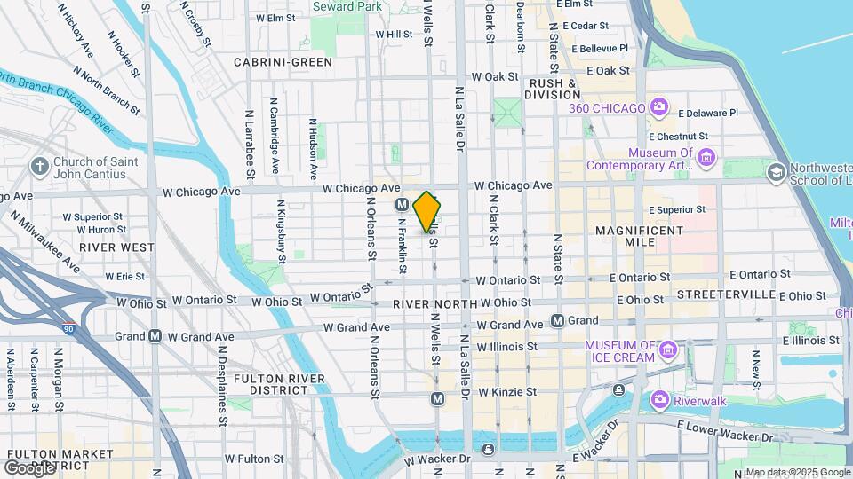 678 N Wells St Mapa y Detalles de la Ubicación