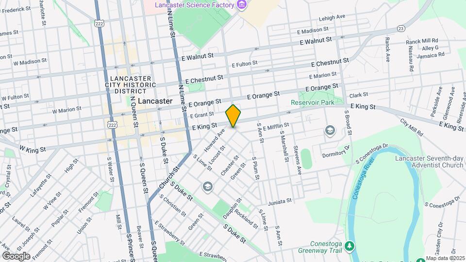 422 John St Map and Location Details