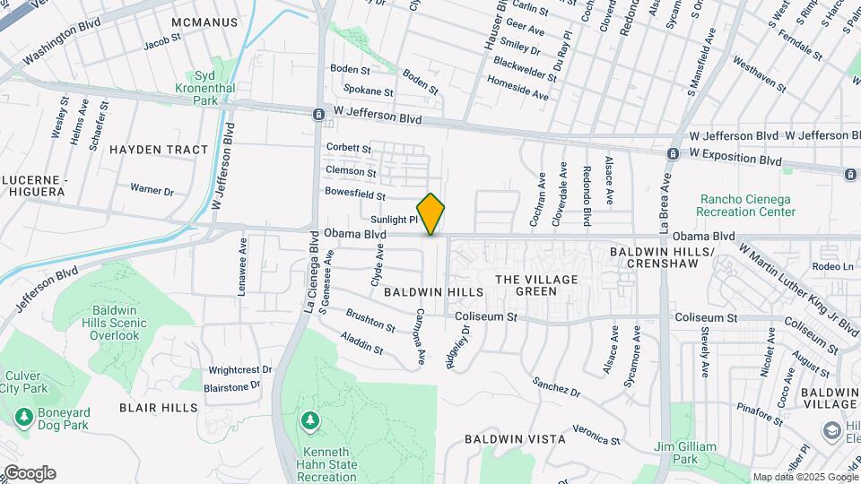 3610 Carmona Ave Map and Location Details