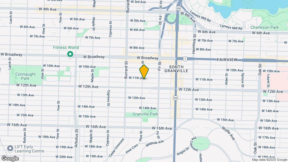1696 11th Ave W Map and Location Details