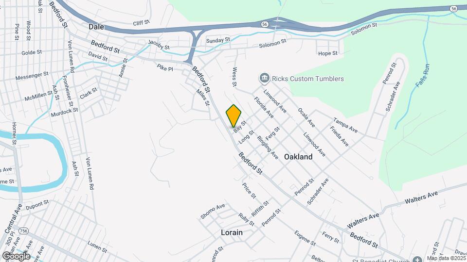 1221 Bedford St Map and Location Details