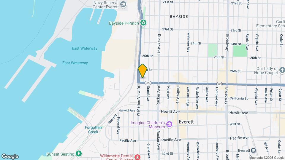 1209 Everett Ave Map and Location Details