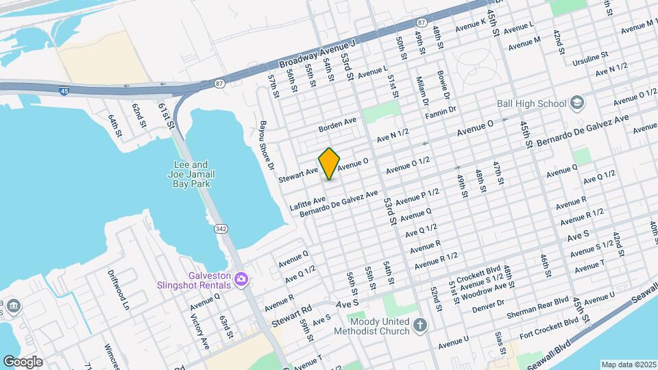 5522 Avenue O 1/2 Map and Location Details
