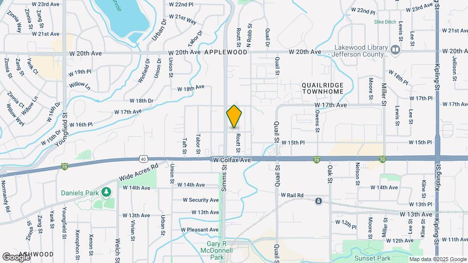 11535-11545 W 16th Ave Map and Location Details