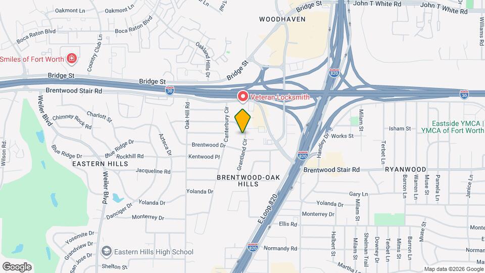 1508 Grantland Cir Map and Location Details