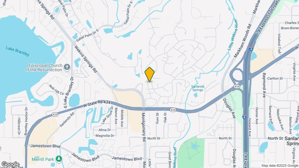 205 Fairway Dr. Map and Location Details