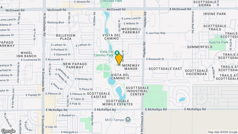 7711 E Beatrice St Map and Location Details