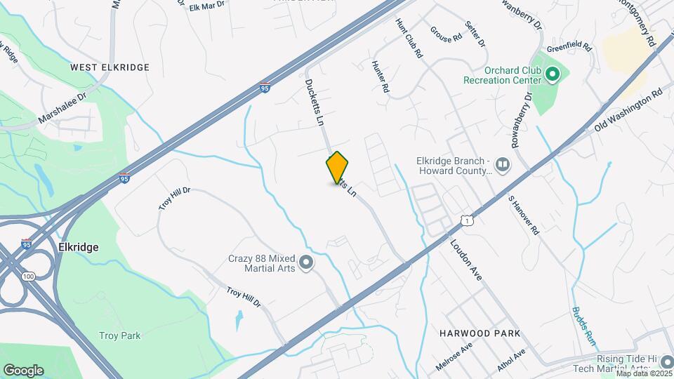 6628 Ducketts Ln Map and Location Details